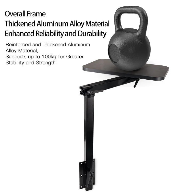 RV Rotatable Folding Table Leg 360° Swivel Wall Mounted Table Bracket Aluminum Caravan Motorhome Foldable Table Support