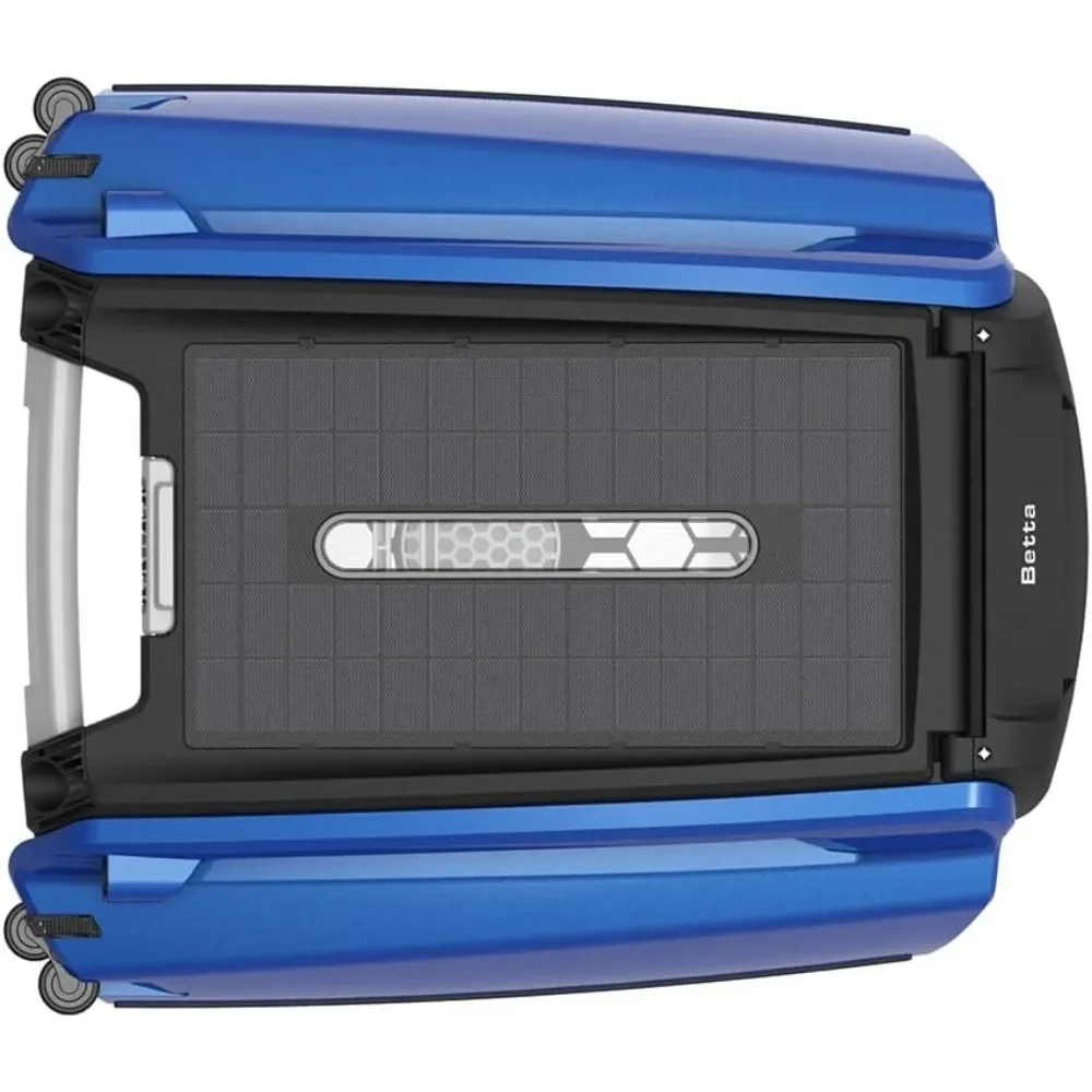Solar Powered Automatic Robotic Pool Skimmer Cleaner with Enhanced Core Durability and Re-Engineered Twin Salt Chlorine Tolerant