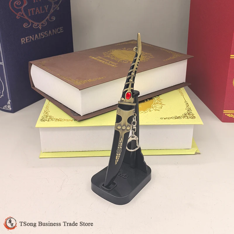 لعبة 18 سنتيمتر (7.08 بوصة) ملحقات الأفلام والتلفزيون فاليريا التنين الخناجر القرون الوسطى نسخة طبق الأصل مصغرة من الأسلحة نموذج العرش #5