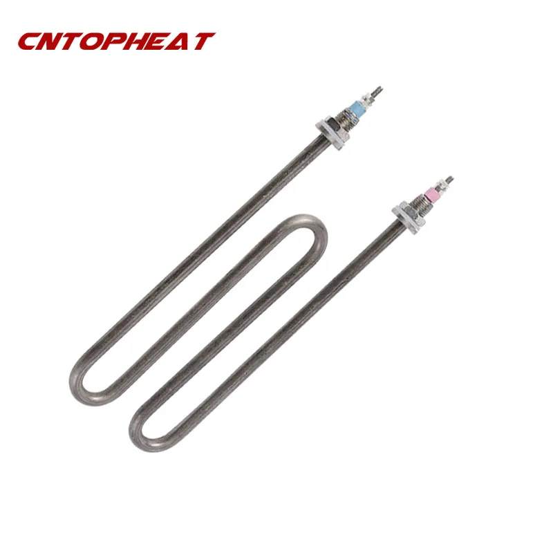 220v/380v Seamless Titanium Heater W Shape Electric Heating Element Anti-corrosion 2KW/3KW/4KW