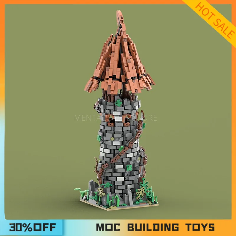 

1757PCS Customized MOC Merlins Tower Streetscape Model Building Blocks Technology Bricks DIY Creative Assembly Toys Holiday Gift