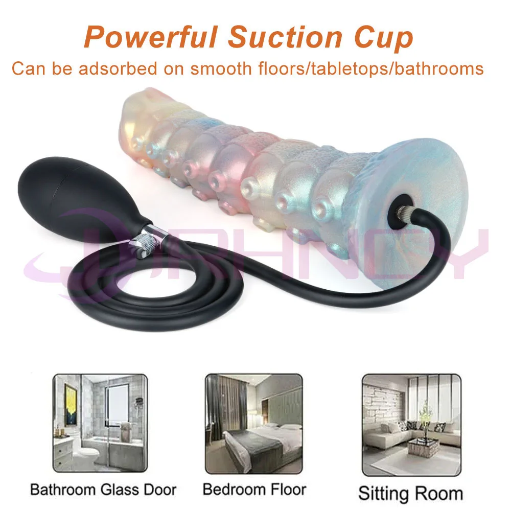 Aufblasbarer Silikon Anal-dildo Zur Prostata-stimulation_voghion.com