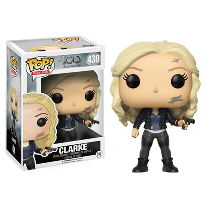 Funko Pop TV The 100 Clarke #438 Bellamy #439 Octavia #440 Lexa #442 Lincoln #443 Raven #441 Action Figure Toys Vinyl Dolls