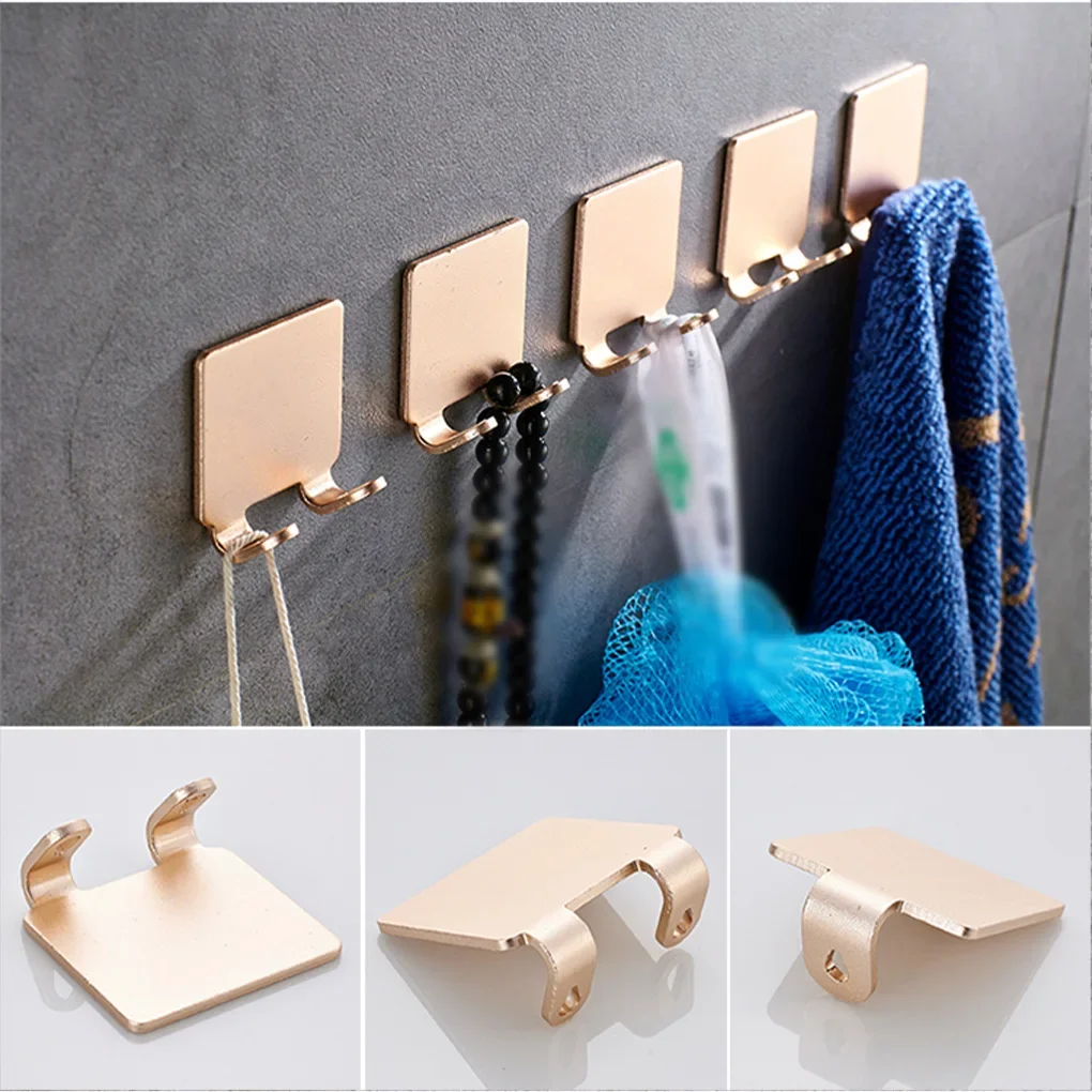 New Shaver Holder Bathroom Wall Adhesive Shower Hanger Rack Stand Organizing Hook Reusable Hanging Shelf Household