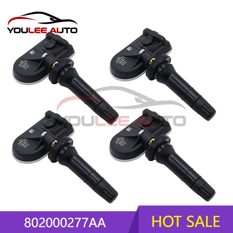 1/4 шт. 802000277AA 433 МГц TPMS датчик давления в шинах для Chery Omoda 5 Tiggo 7 8 PLUS 5X Explore 06 Fulwin T6 LUXEED S7