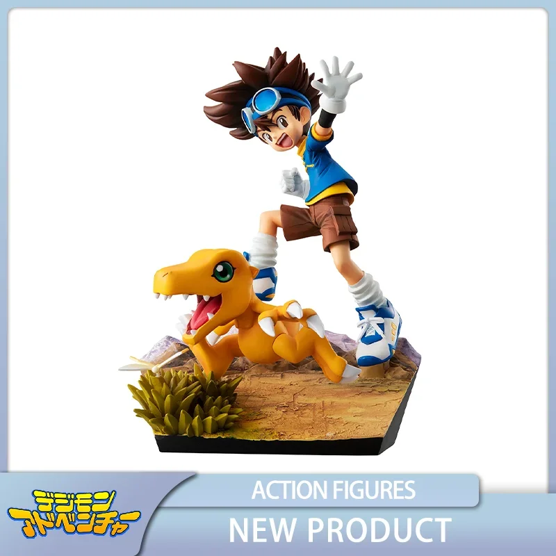 Brand New Genuine MH Digimon Adventure Yagami Taichi Agumon 20th Anniversary Action Anime Figures In Stock