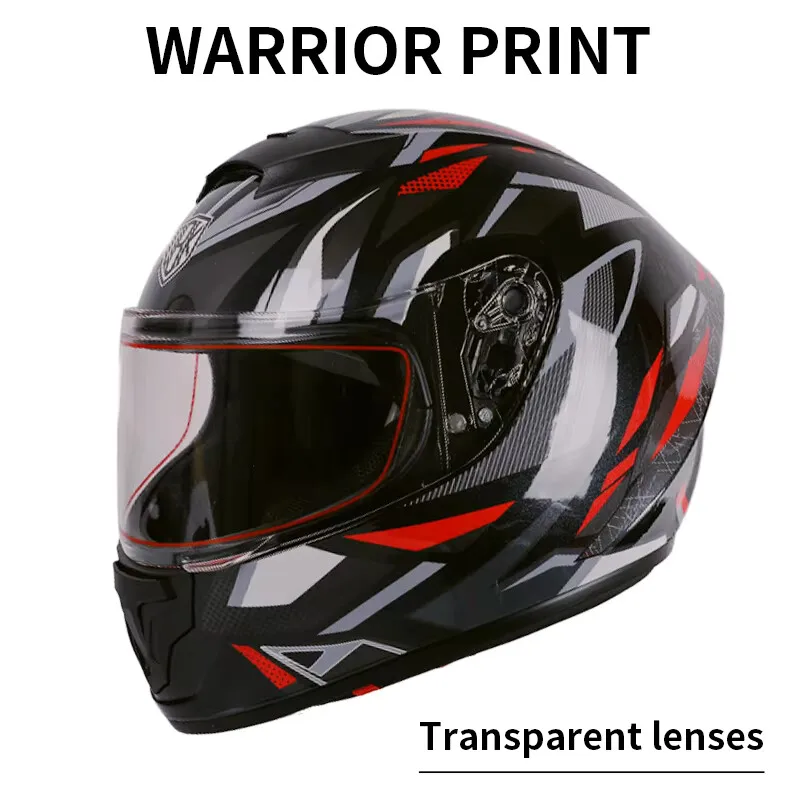 

OBK Men's and Women's Motorcycle Helmets Binocular Helmet Motorcycle Helmet Hat Helmet