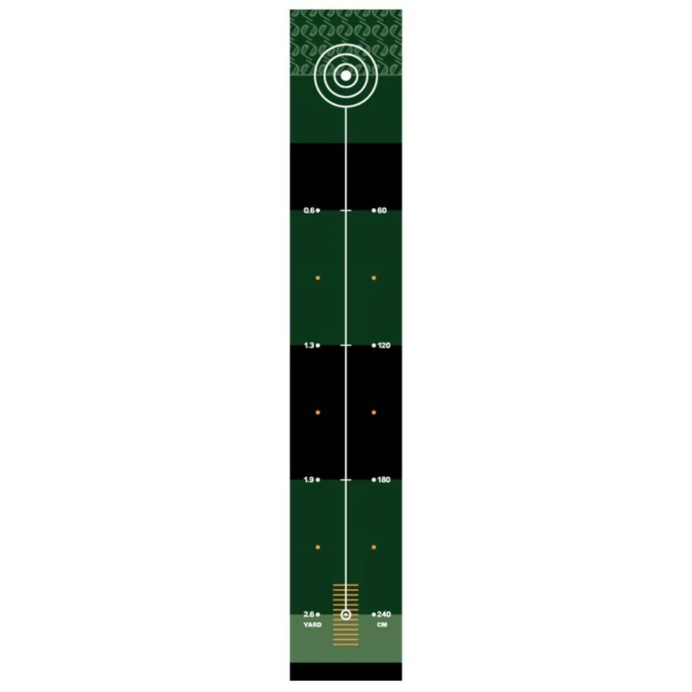 

Foldable Golf Putting Practice Mat 50X300cm Anti-Slip Golf Training Pad Washable Lightweight Golf Hitting Mat Indoor
