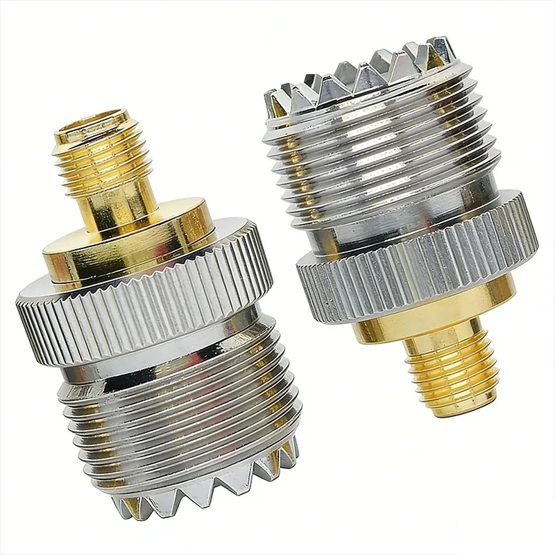 SO239 to Motorola Adapter UHF Female to Motorola Male RF Connector for GP88S GP68 GP2000 GP328 GP338 Walkie Talkie