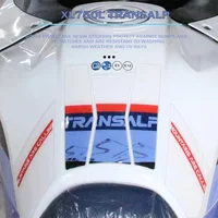 Para XL750L Transalp 2023-2024 accesorios de motocicleta Transalp 750 xl adesivi Protector de almohadilla de depósito calcomanía de resina 3D