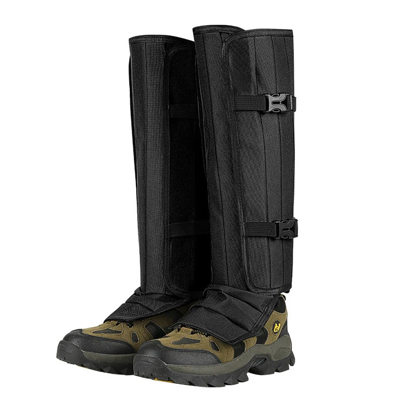 

Зимние защитные ограждения для ног, непромокаемые, пескозащитные, защита для ног, охотничьи джунгли, защита от змеи, шипов, леггинсы, гетры, чехол для обуви