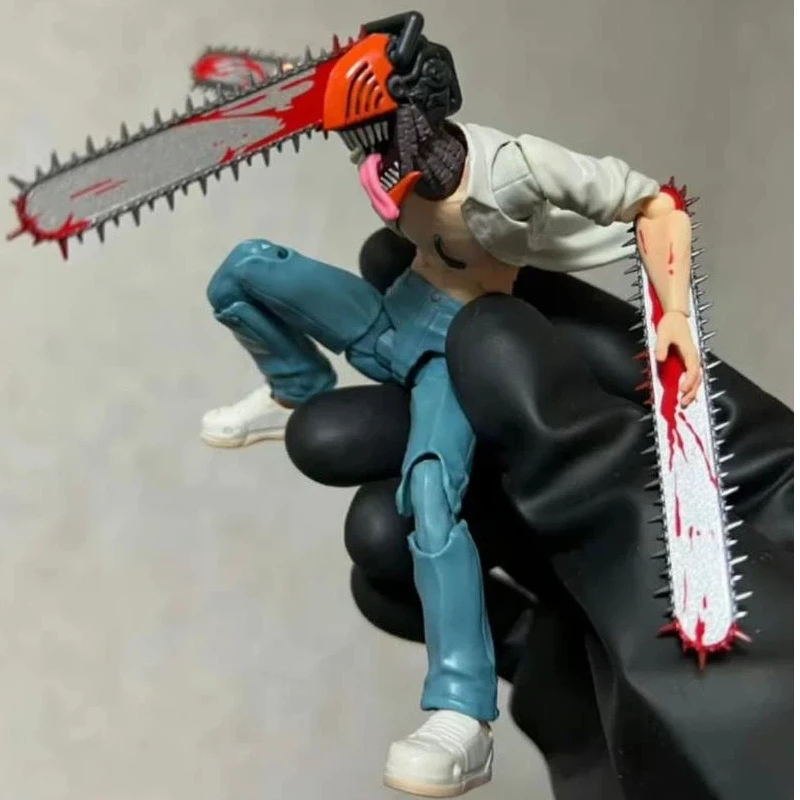 العلامة التجارية الجديدة بانداي بالمنشار رجل S.H.Figuarts الفيلم Raze Arc Denji أنيمي عمل أرقام اللعب نموذج PVC جمع مهرجان هدية