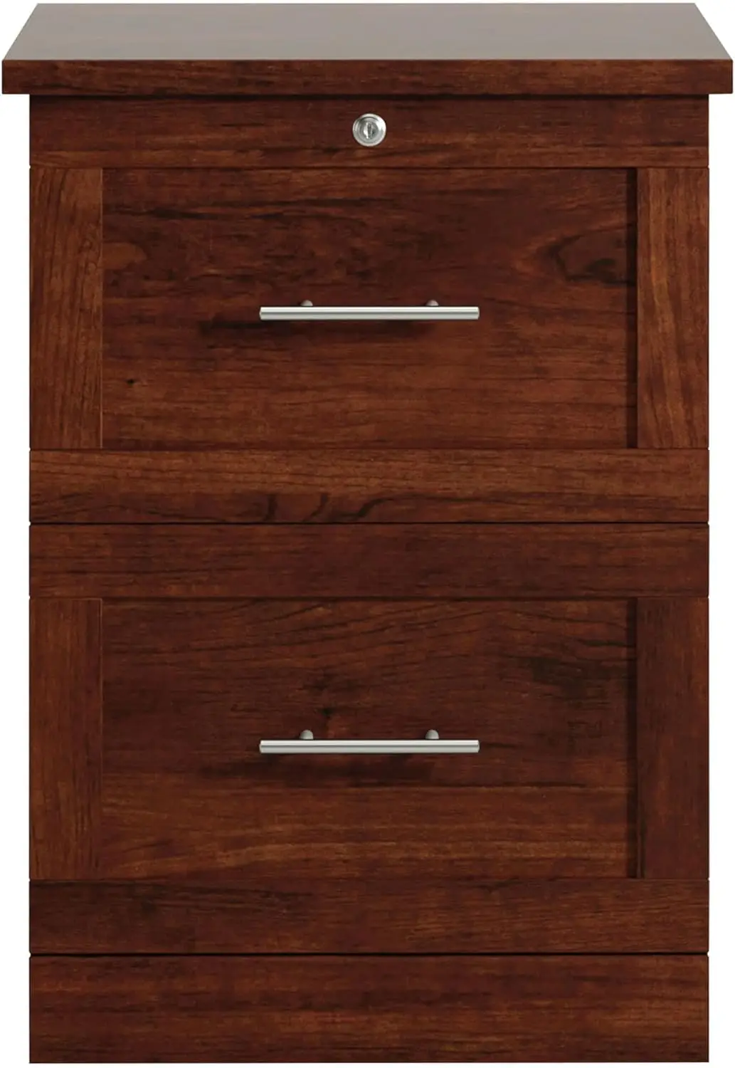 ® 17"D Vertical 2-Drawer File Cabinet, Mulled Cherry