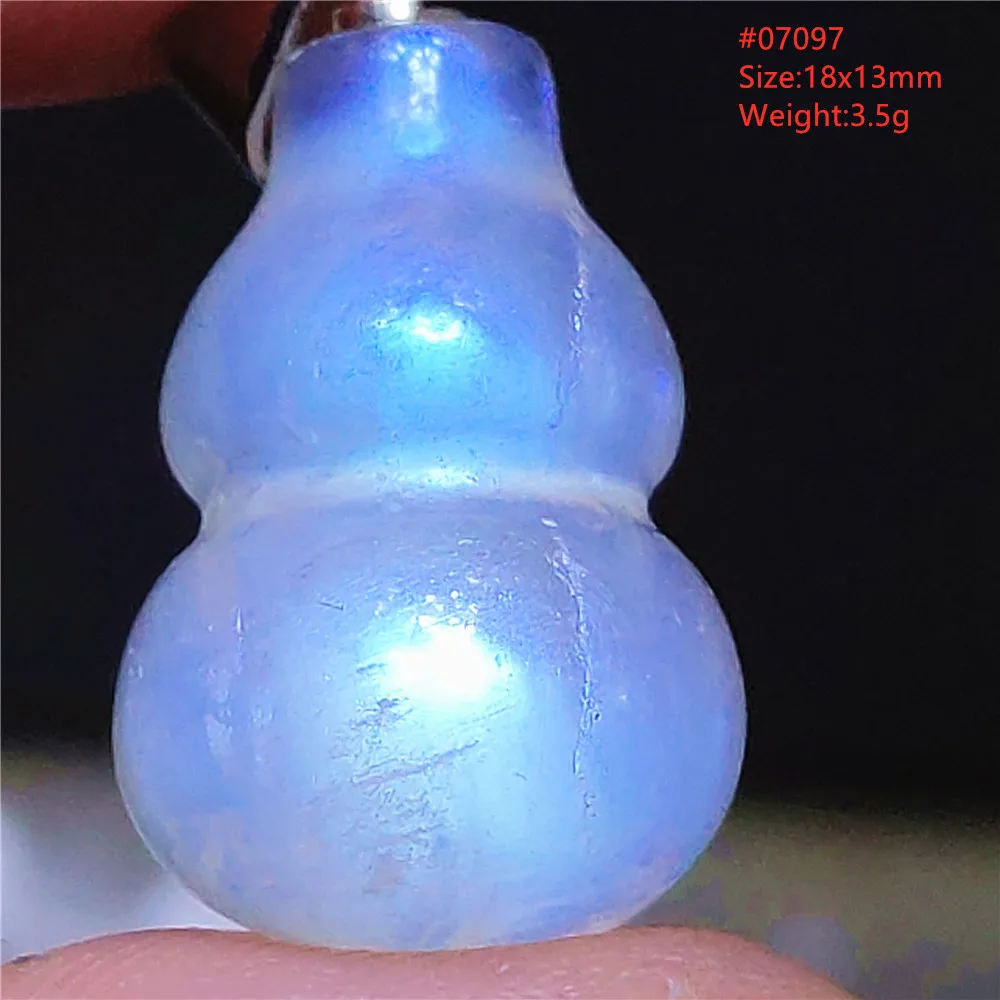 

Натуральный синий лунный камень тыква кулон ювелирные изделия из серебра 925 пробы для женщин и мужчин лунный камень для женщин и мужчин ожерелье мода AAAAAA