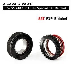 GOLDIX EXP ratchet 52T is suitable for GOLDIX  240 180 series and also for SWISS 240 180 series Bicycle Accessories