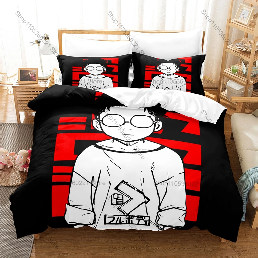 Cool Dandadan Okarun Takakura Ken Turbo Granny Transformed Form School Uniform Print Duvet Cover 2 Pillowcases Anime 3pcs Beddin