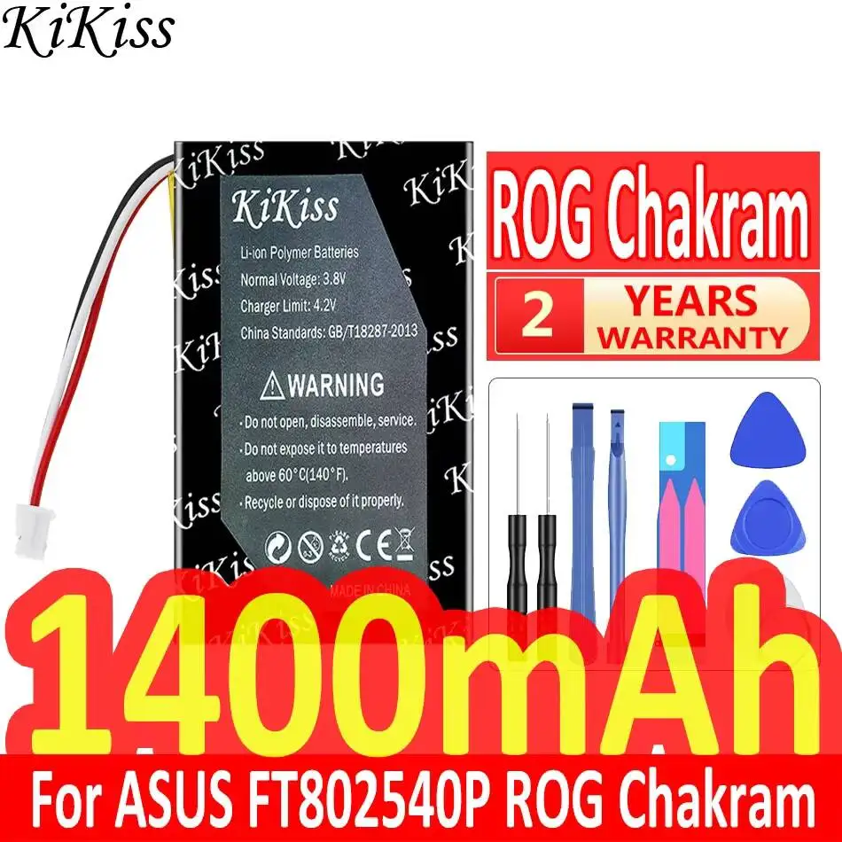 1400mAh For Asus Rog Chakram Gaming Mouse Battery High Compatibility Environmentally Friendly
