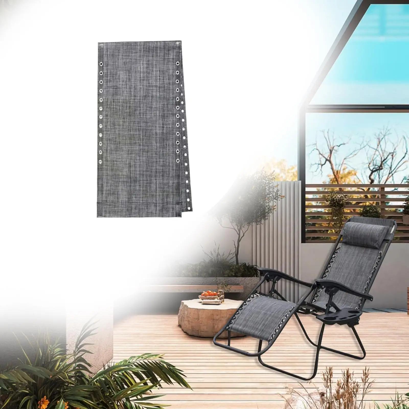 Lounge Chair Cloth recliner Cover Anti Gravity Chair Accessories recliner Cloth for Garden Camping Outdoor Patio Lounge Chair