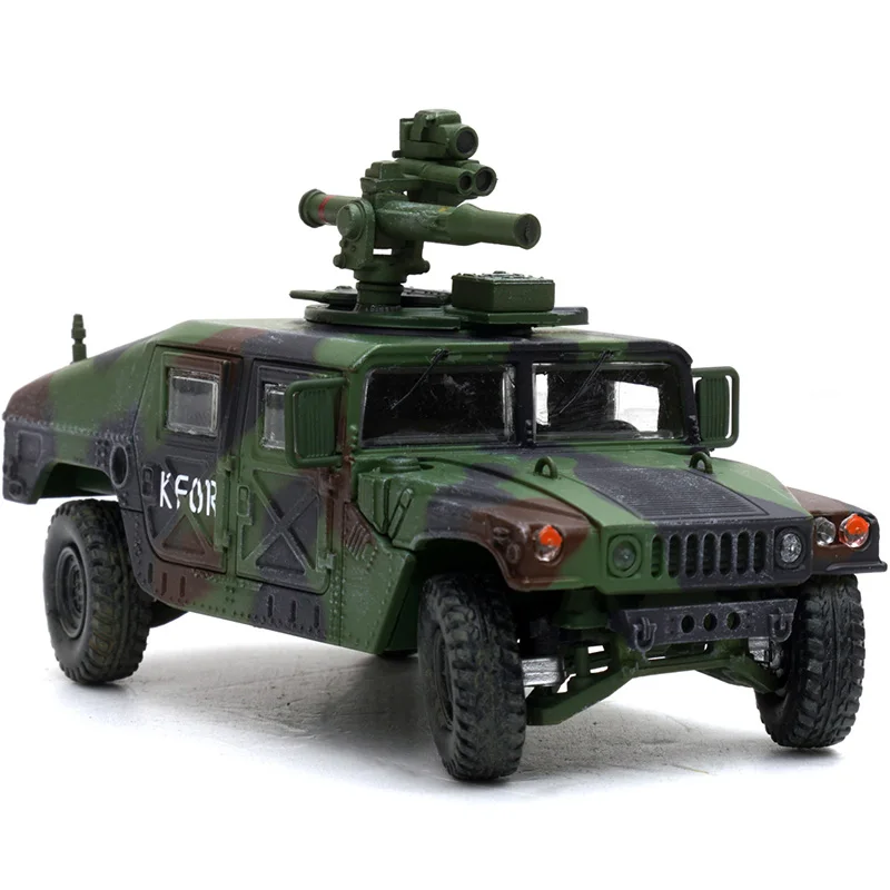 1:64 Scale Diecast Alloy M1046 HMMWV Military Assault Vehicle Toys Cars Model Classics Adult Collectible Souvenir Gifts Display