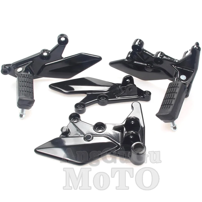 Motorcycle Front Rear Foot Pegs Mount Foot Pedal Footrest Pedal Extended Support Footpegs For SYM NH 190 NH190 NH T200