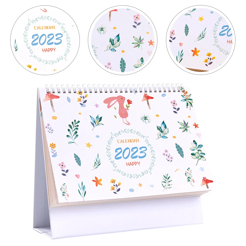 

Vertical Cartoon 2023 Desk Calendar Office Calendars Paper Desktop Time Schedule Plan