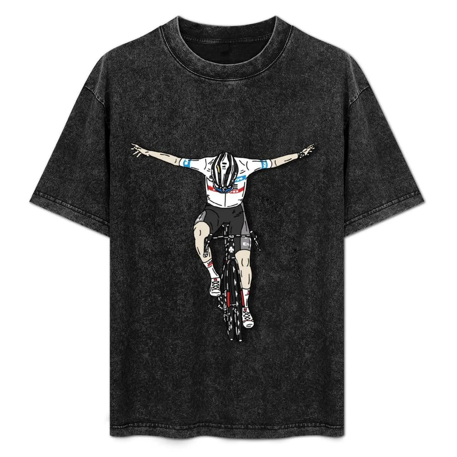 

Fly Tadej Fly Stage 6 TDF T-Shirt Sporty Breathable Short Sleeve T-Shirt