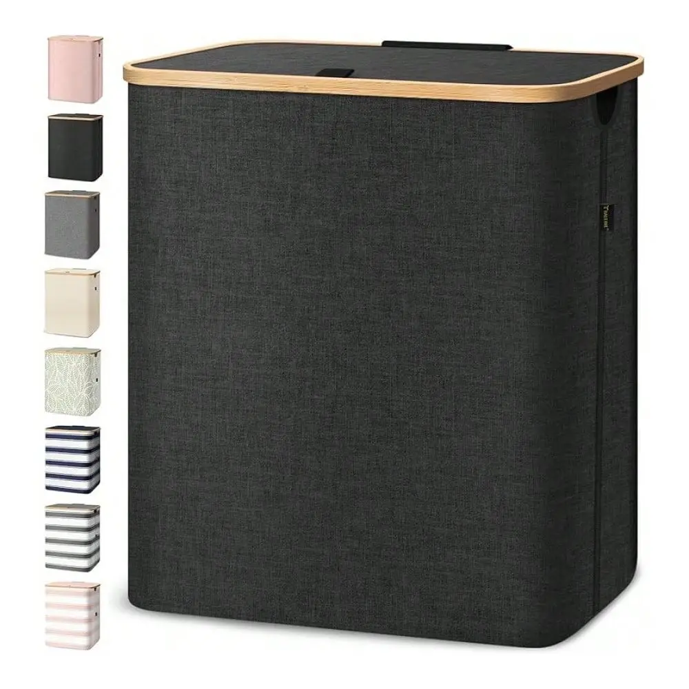 

Laundry Baskets Organization Storage Organization Laundry Hamper With Lid, Tall Laundry Baskets With Pull Handles, Large Laundry