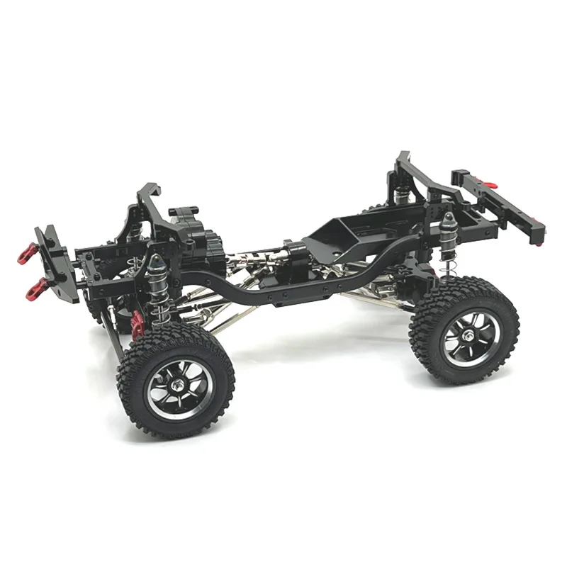 Ulepszone podwozie do MN128, całkowicie metalowa rama, uniwersalny model podwozia 1/12 MN86S, MN86, G500 RC Car, modyfikacja części zamiennych