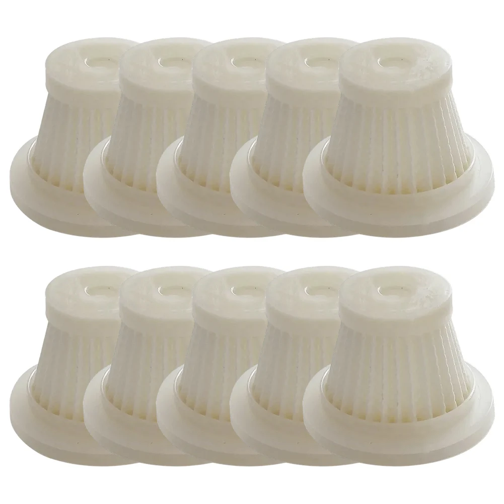 V01 Microfilter Replacement Pack for Car Vacuums Ten Essential Filters Designed to Maintain Peak Performance Levels