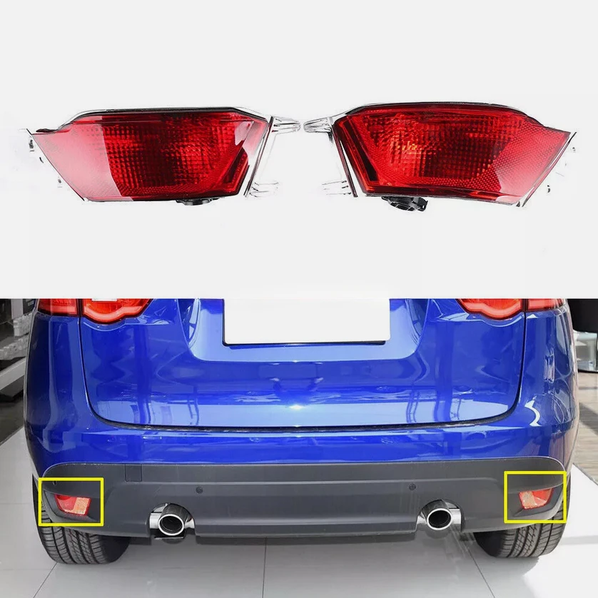 For Jaguar F-PACE 2016-2020 Range rover sport 2014-2022 rear bumper fog lamp reflector LR043983 LR043985 T4A17151 T4A17150 light