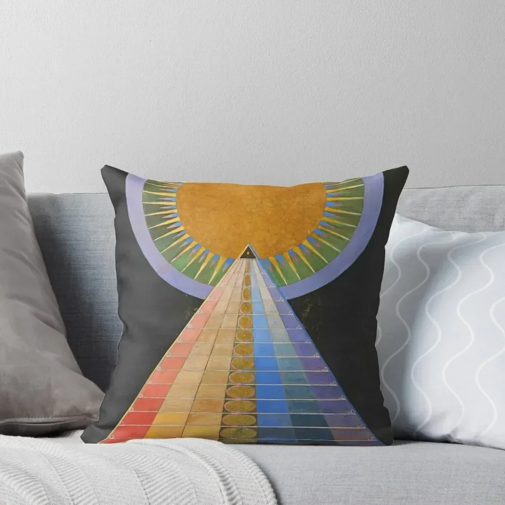 Hilma af Klint - Altarpiece Throw Pillow Christmas Pillow Cases Custom Cushion Photo pillow