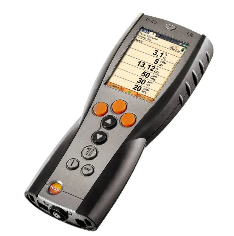 New Testo 350 Portable Emission Analyzer (513520 0009) Flue  Analysis with up to 6  Sensors