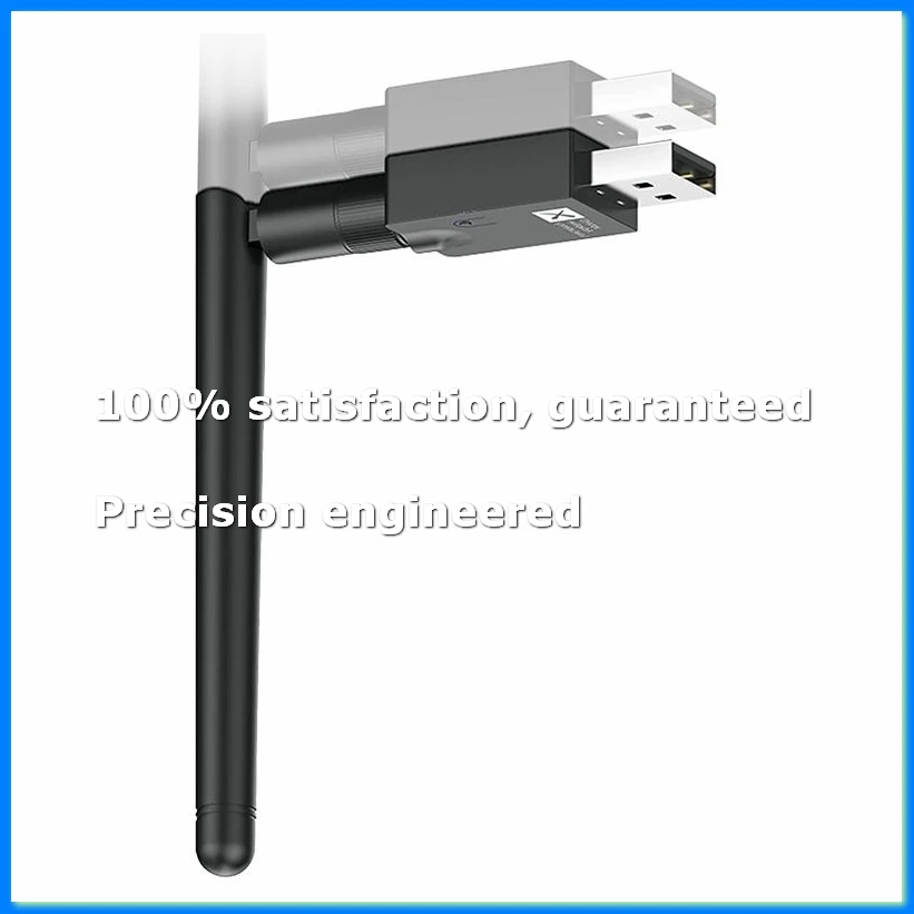 USB Bluetooth 5.2 Adapter , USB Wireless Audio Bluetooth Transmitter Receiver Support Win10/8/7 Linux/PS 4-5/Android-A09I