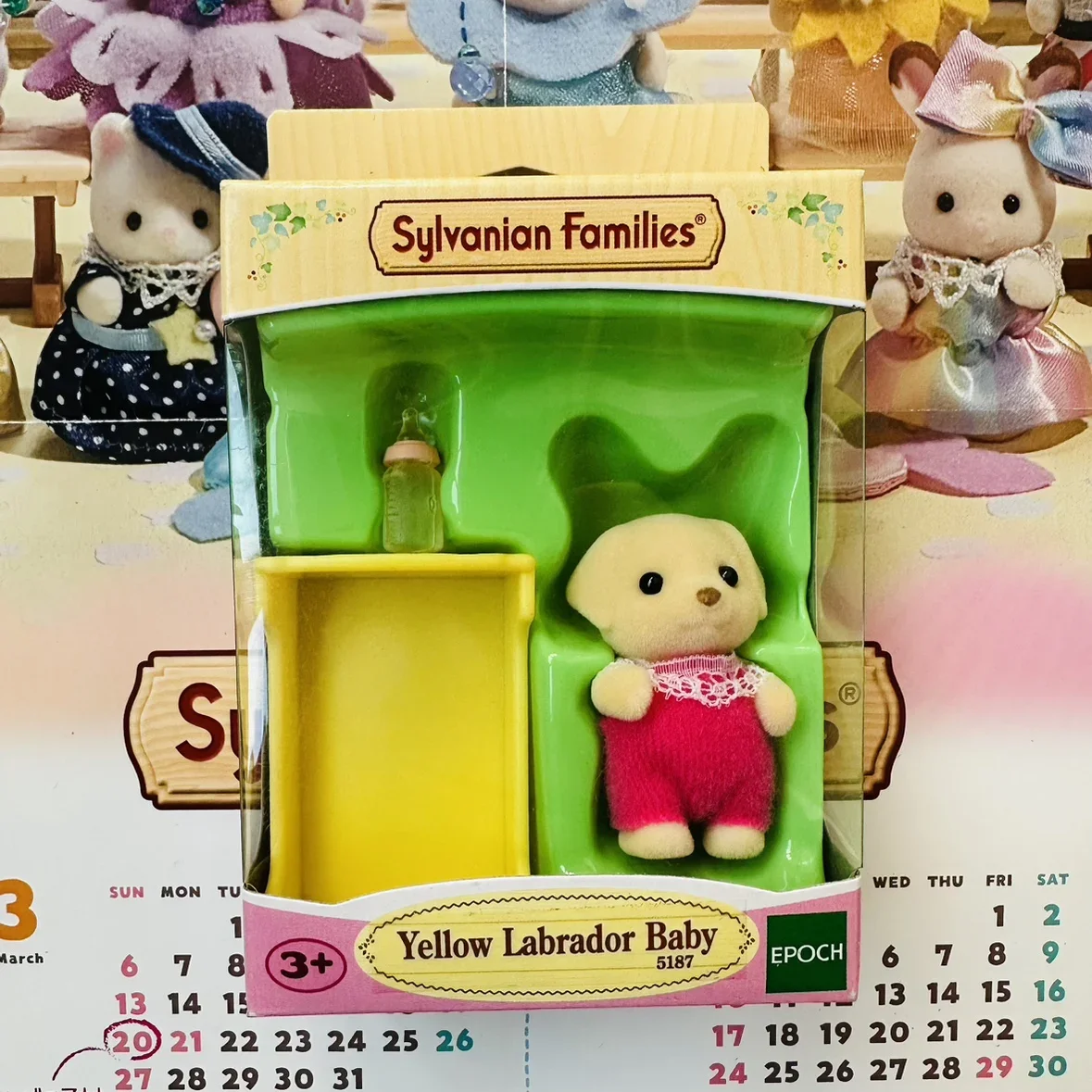 Sylvanian Families Persian Kawaii Doll Anime Figure Ternurines Sylvanian Collectible Children Toys Room Decoration Birthday Gift