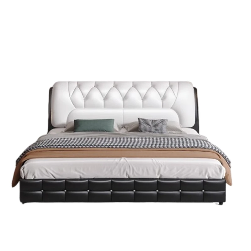 

Master BedRoom Bed Small Apartment Modern Simple Storage Bed Double Design Camas De Matrimonio Dormitorio Home Furniture