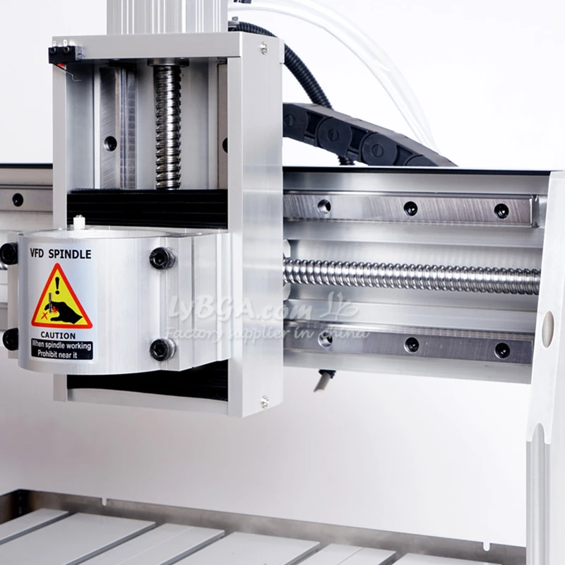 6040 Wood Milling Linear Guide 2200W Offline Control Metal Marking 1500W PCB Drilling with Sink