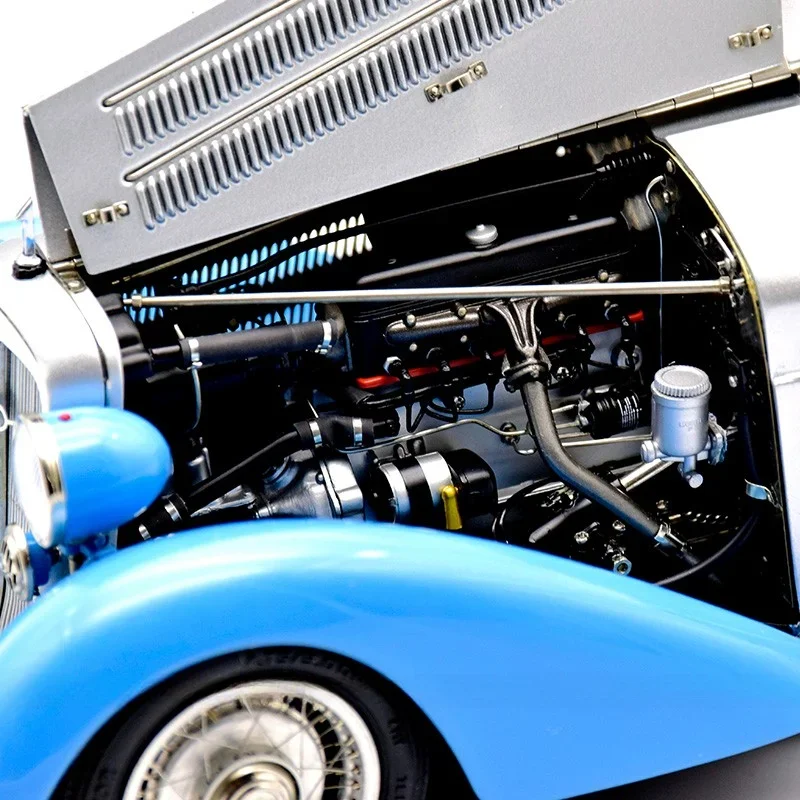 CMC 1:18 Front 225 Roadster 1953 Blue Silver Simulation Limited Edition All Open Alloy Metal Static Car Model Toy Gift