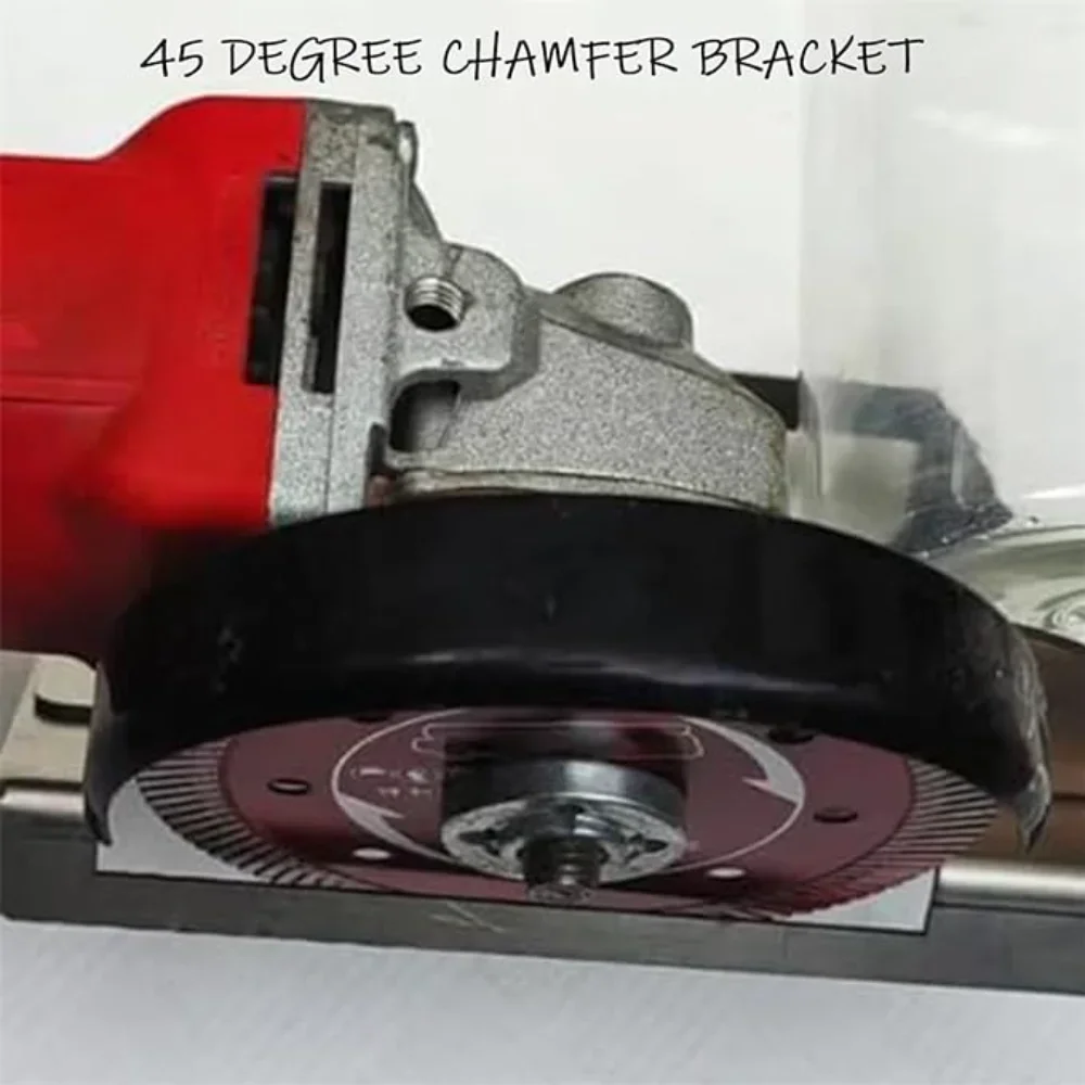 100 Type Angle Grinder Stand For Tile 45 Chamfer Cutting Chamfering Tool For Angle Grinder Ceramic Tile Chamfering Frame