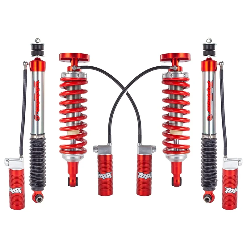 For MITSUBISHI Pajero NM-NP Wangon 2 Inch Lift Remote Reservoir Shock Absorber Coil Spring Mono Tube 2 Inch Lift