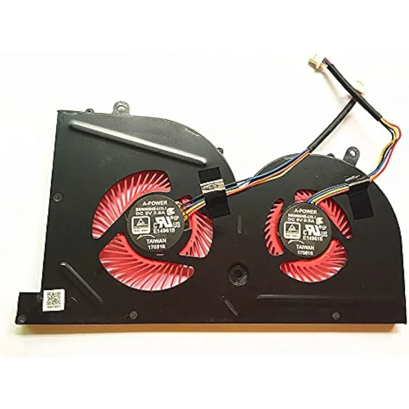 for GPU Cooling Fan for MSI GS63 GS63VR GS73 GS73VR GS62 MS-17B1 MS-17B2 MS-16K2 MS-16K3 Stealth Pro BS5005HS-U2L1 4-pin