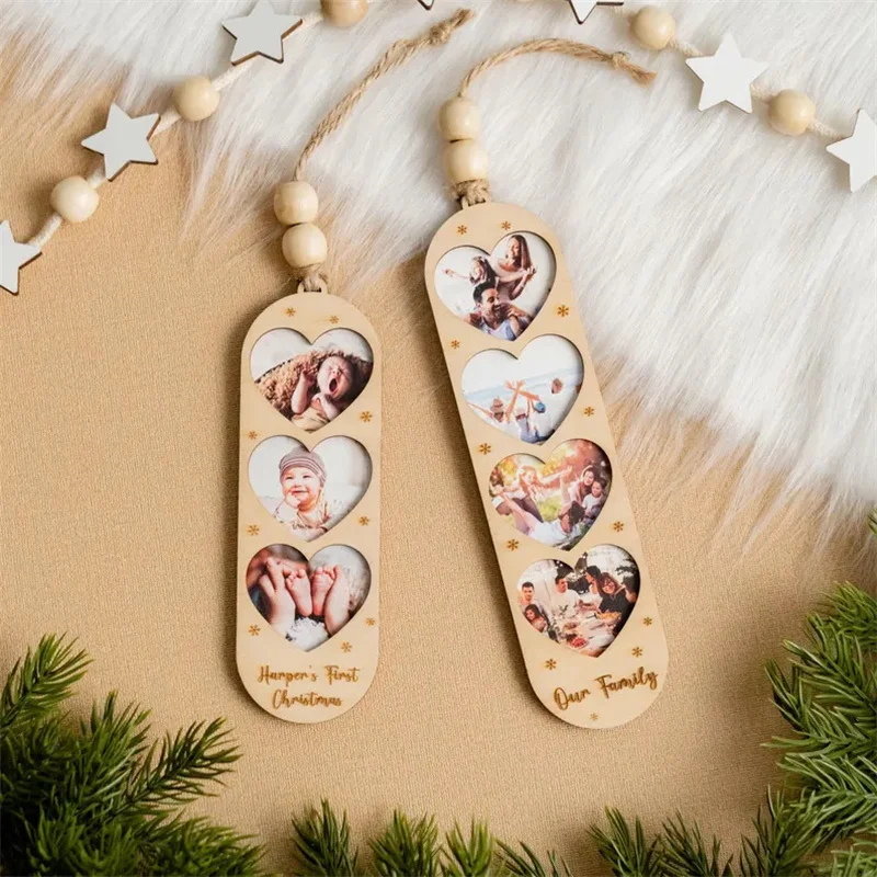Wooden Picture Frame Personalized Home Decor Wooden Photo Display Home Party Mini Frame Decorative