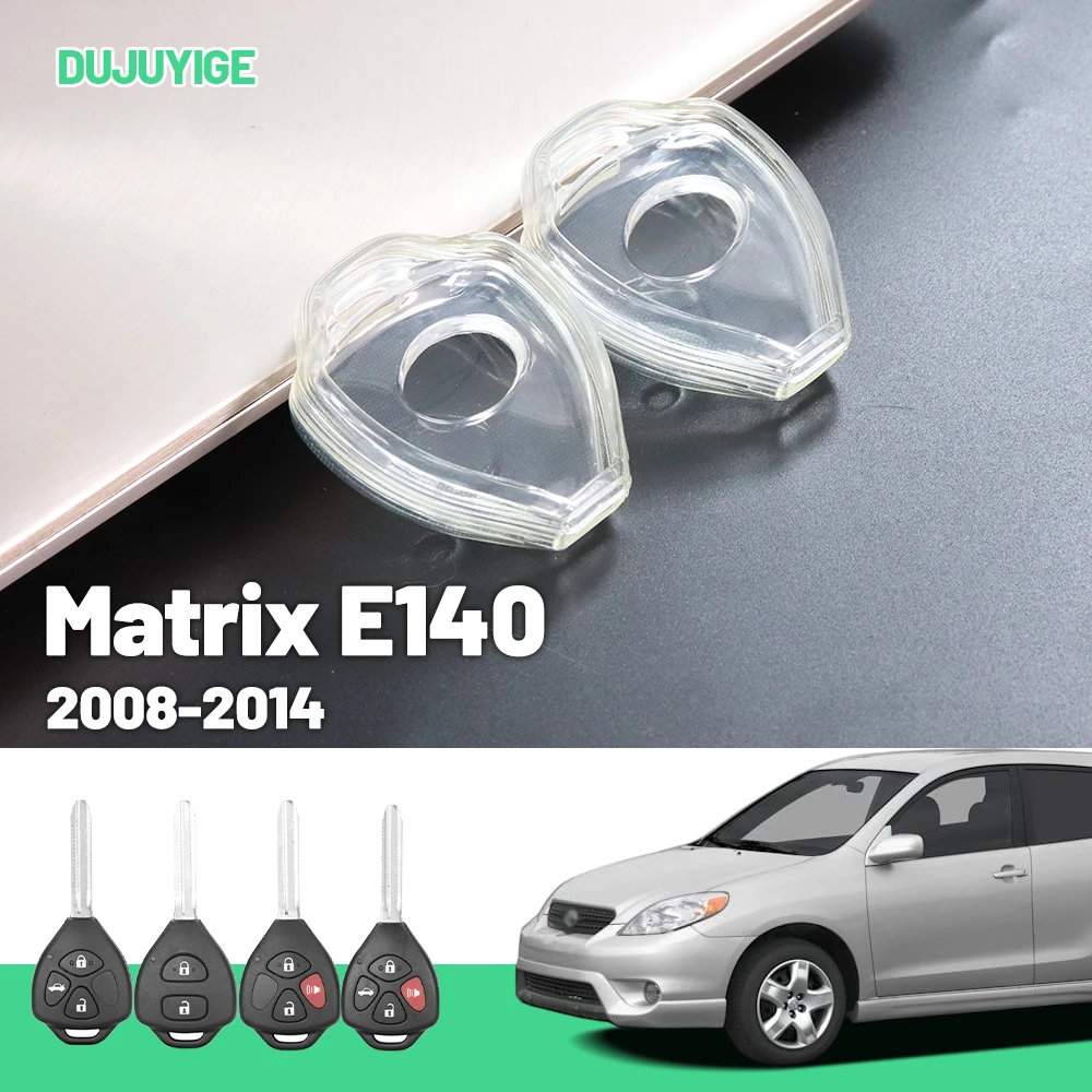 Funda transparente de TPU para llave de coche, protector de llavero para Toyota Matrix E140 2008-2014, accesorios para automóvil 2009 2010 2011 2012 2013