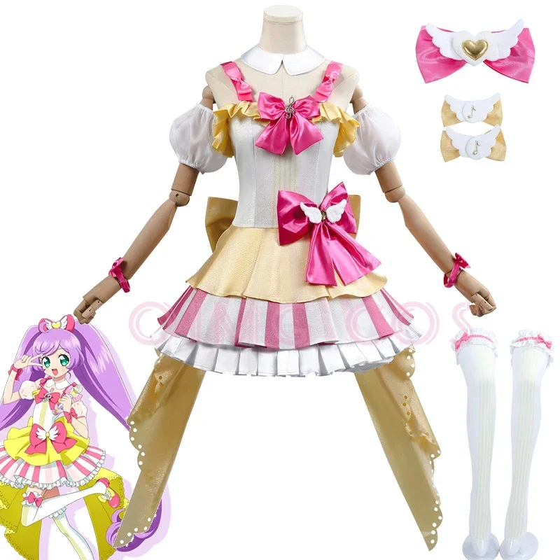 

Pripara Manaka Laala Косплей Костюм Взрослый Карнавал Аниме Хэллоуин Маскарадные Костюмы Игра