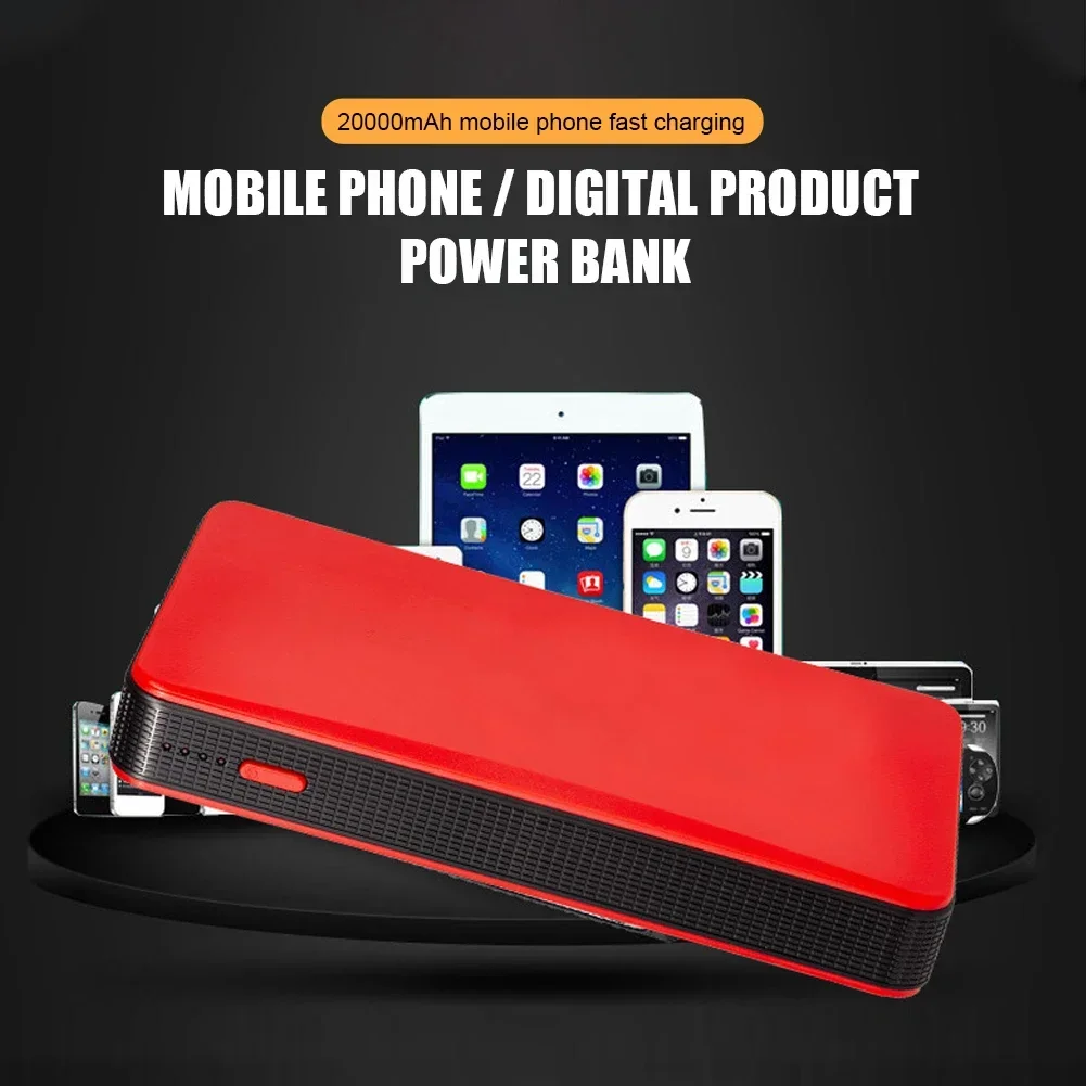 20000mAh 12V Multifunctional Emergency Car Jump Starter Device Booster For Car Start Charger Battery Power Bank Articles For Car