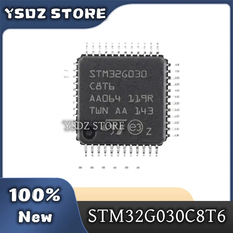 50~200PCS/LOT 100% New STM32G030C8T6 LQFP48 in stock