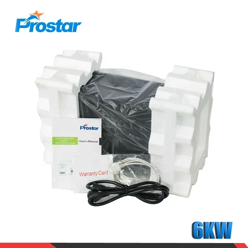 Low Frequency 6KW Off Grid Solar inverter 6000W 48V PWM PV Inverter for House