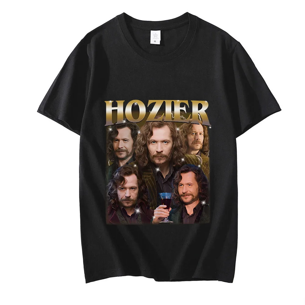 Hozier T-shirt Graphic Printing Hip Hop Grunge Tee-shirt Funko Pop Gothic Cotton Tshirt Camiseta Hombre Vintage O-neck Clothing