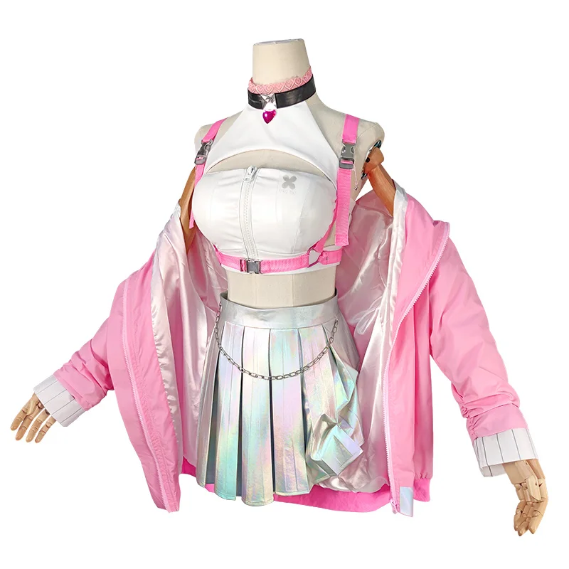 NIKKE Goddess of Victory Viper Cosplay Costume donna Viper Sexy Pink Costume Halloween Carnival Suit