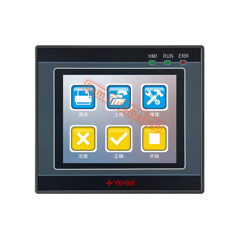 2.8'' Touch Screen PLC HMI All In One for Small Machine Automation Controller, Built-In Analog, 7/9 I/O, 2 Axis 100K for Motor - Image 5