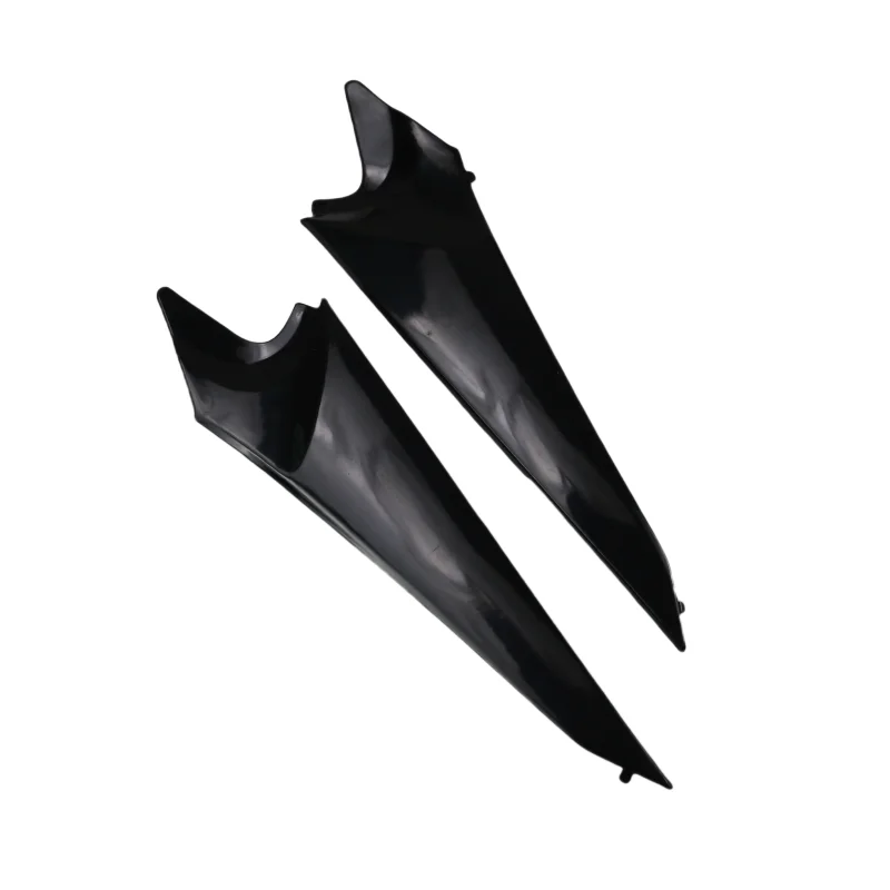 Motorcycle Unpainted Black Tank Side Cover Panels Fairing Trim Panels for SuzukiI GSXR 600 GSXR750 K8 2008-2010